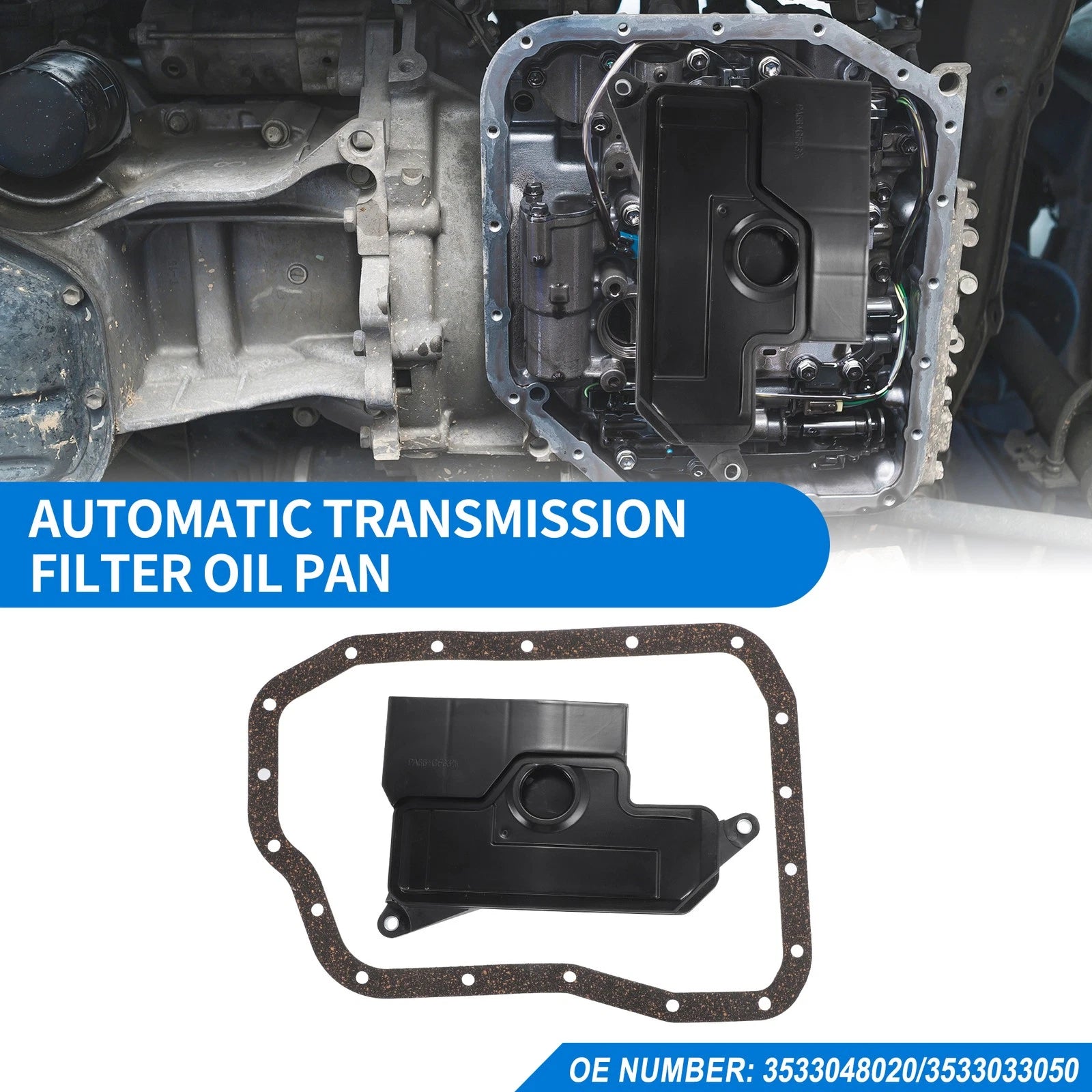 Transmission Filter Oil Pan Gasket Kit for Toyota Avalon (2005–2015)