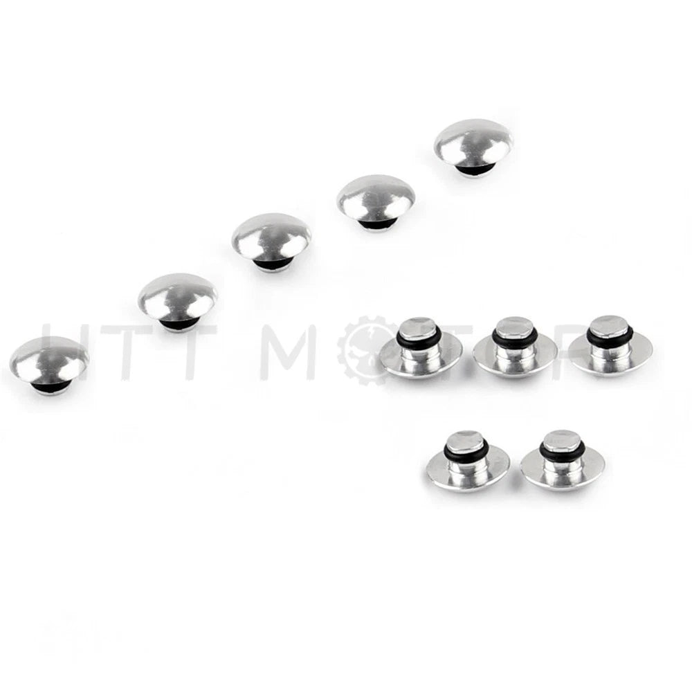 10 PCS Hex Socket Bolt Nut Head Cover Cap for M8 8MM Motorcycle