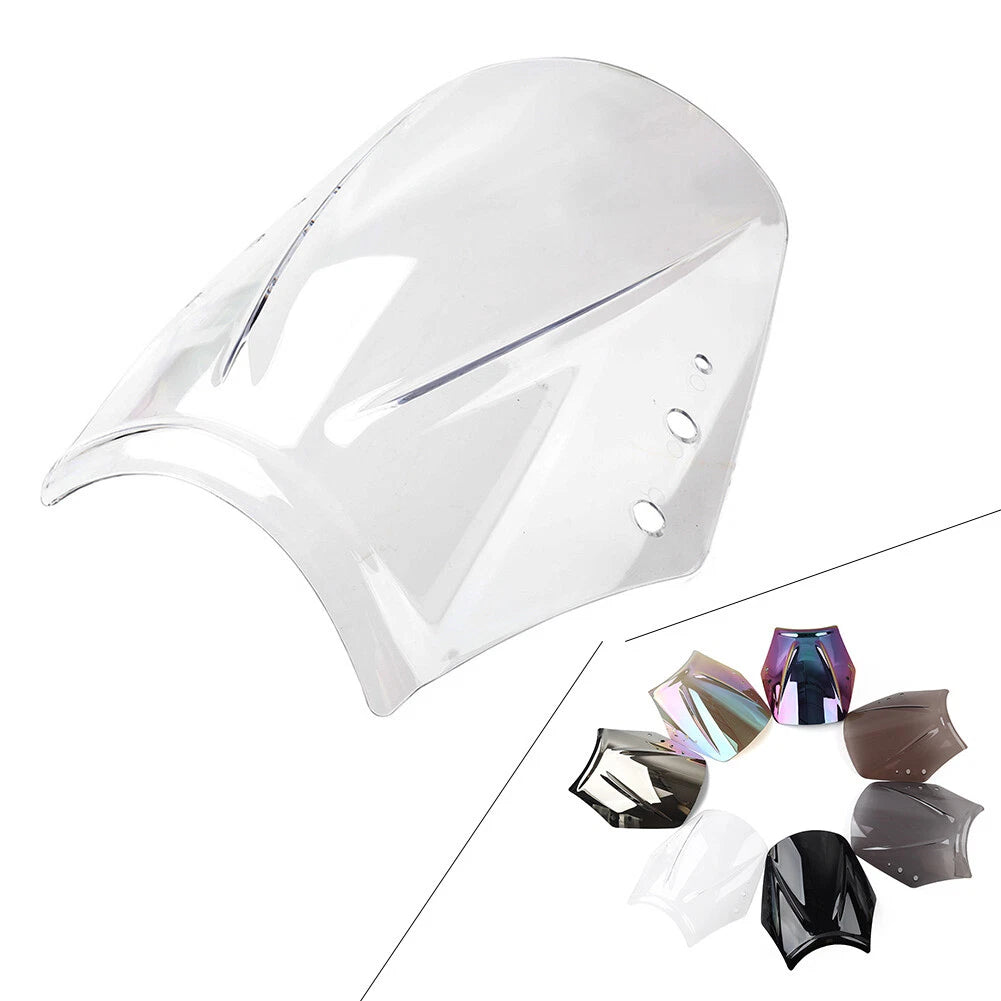 Windshield Deflector for Universal Motorcycle (All Years) - White