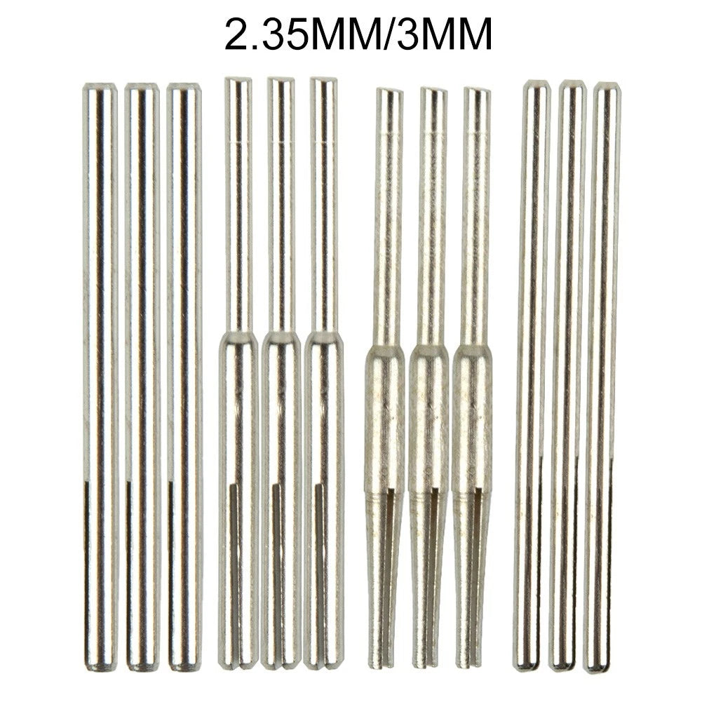 12pcs Sandpaper Mandrels for Rotary Tool (No Specific Make/Model)