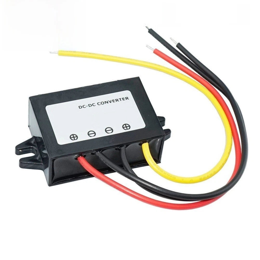 12V 1A Waterproof Converter for 24V 36V 48V 60V DC Input Applications