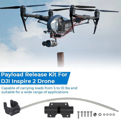 Payload Release Kit for DJI Inspire 2 Drones (2016–Present)