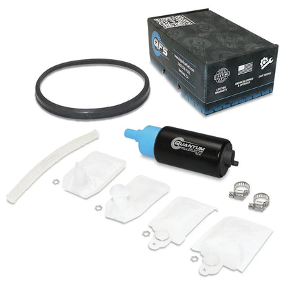 QFS Fuel Pump + Tank Seal + Strainer for Yamaha YFZ450 (2009–2019)