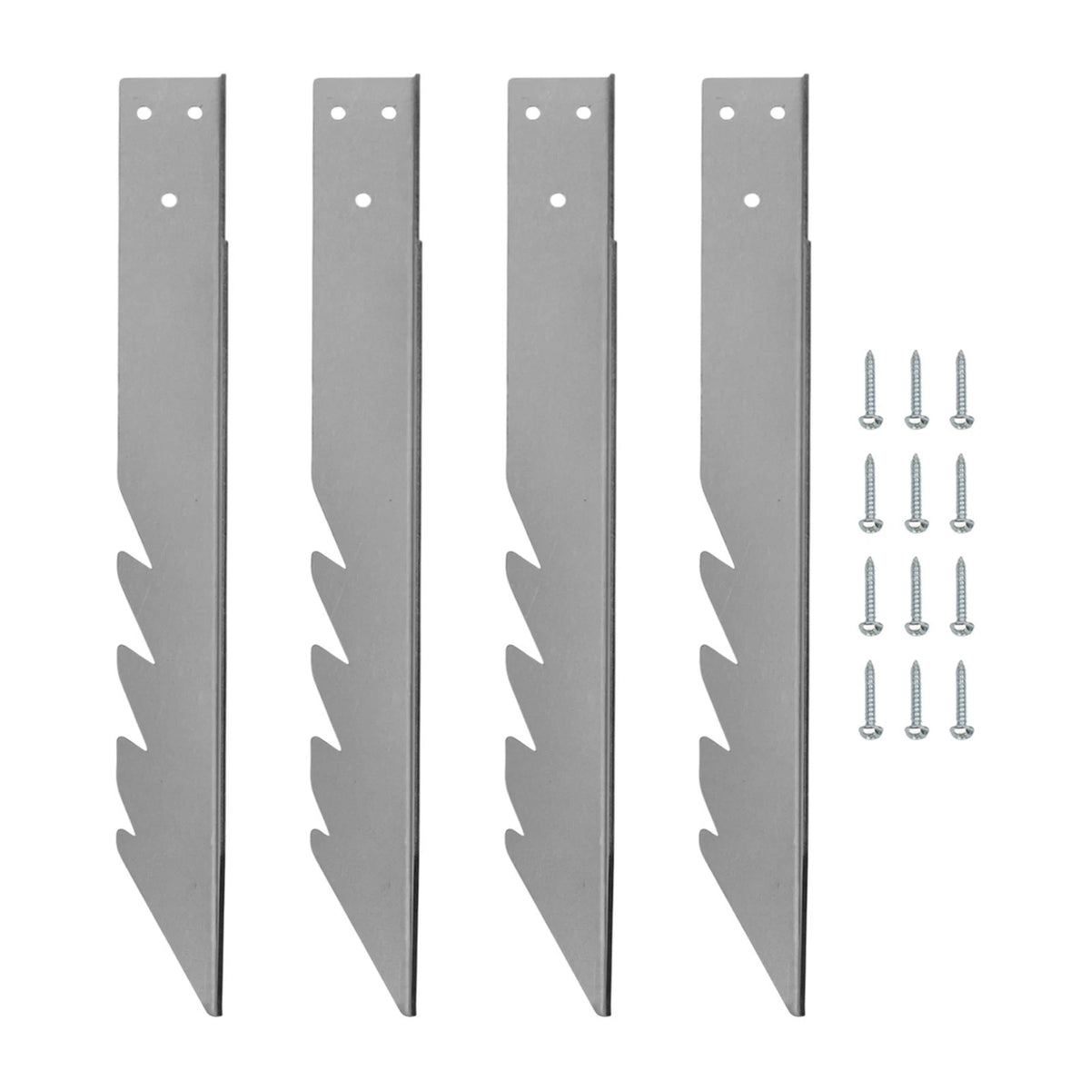 Set of 4 Heavy Duty Ground Anchors for Swings (Safe Play)