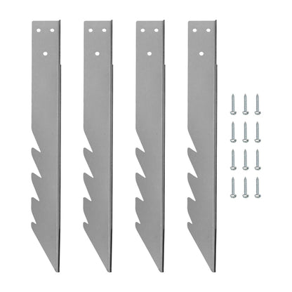 Set of 4 Heavy Duty Ground Anchors for Swings (Safe Play)