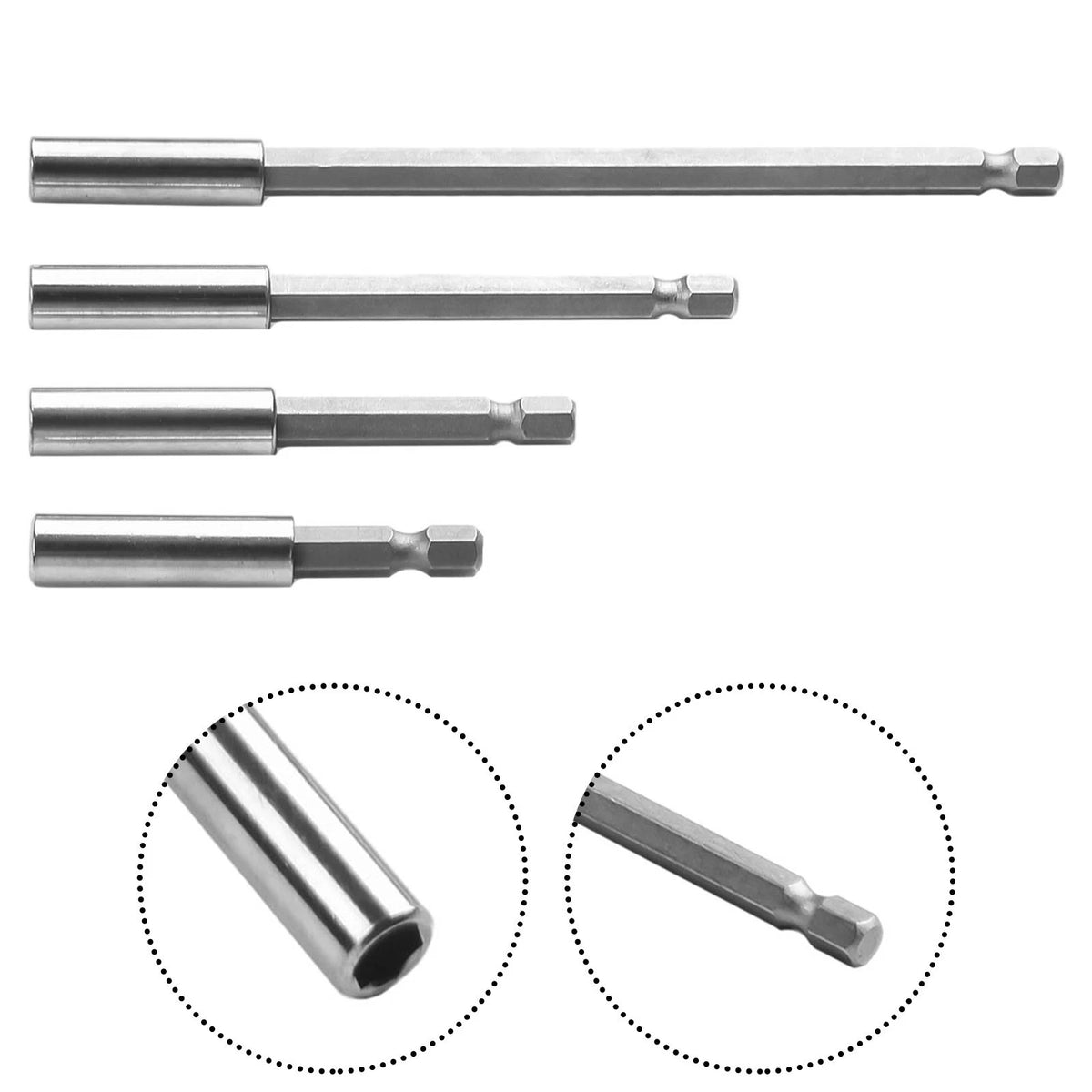 1/4 Inch Hex-shank Screw Bit Extension Rod for Hand Held Tools