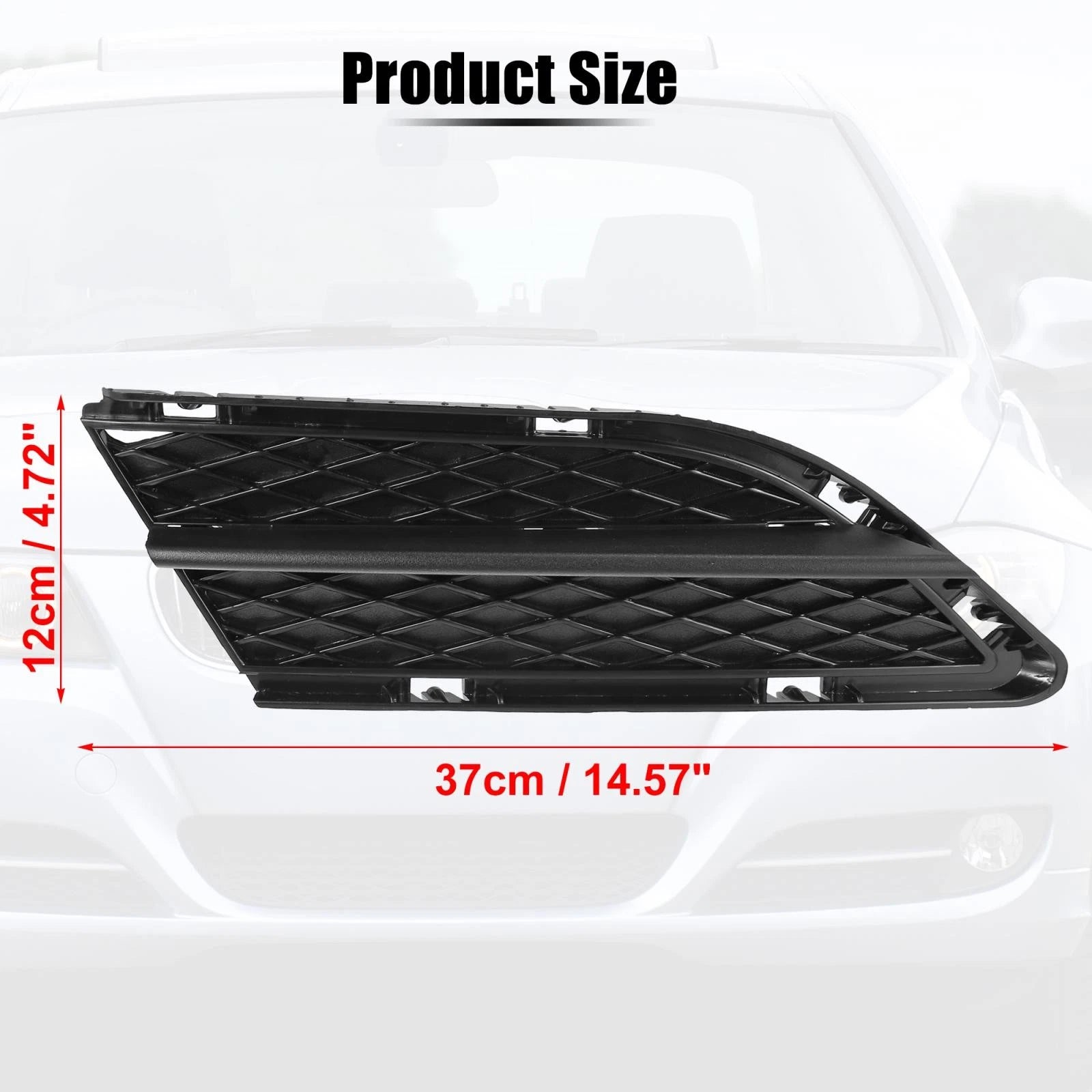 Right Car Fog Light Grille Trim for BMW 3 Series E90 (2009–2012)