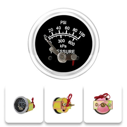 Chrome-Plated Engine Oil Gauge for Vehicles
