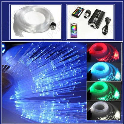 12W LED Fiber Optic Lights for Car Roof Sky Ceiling (Bluetooth APP Control)
