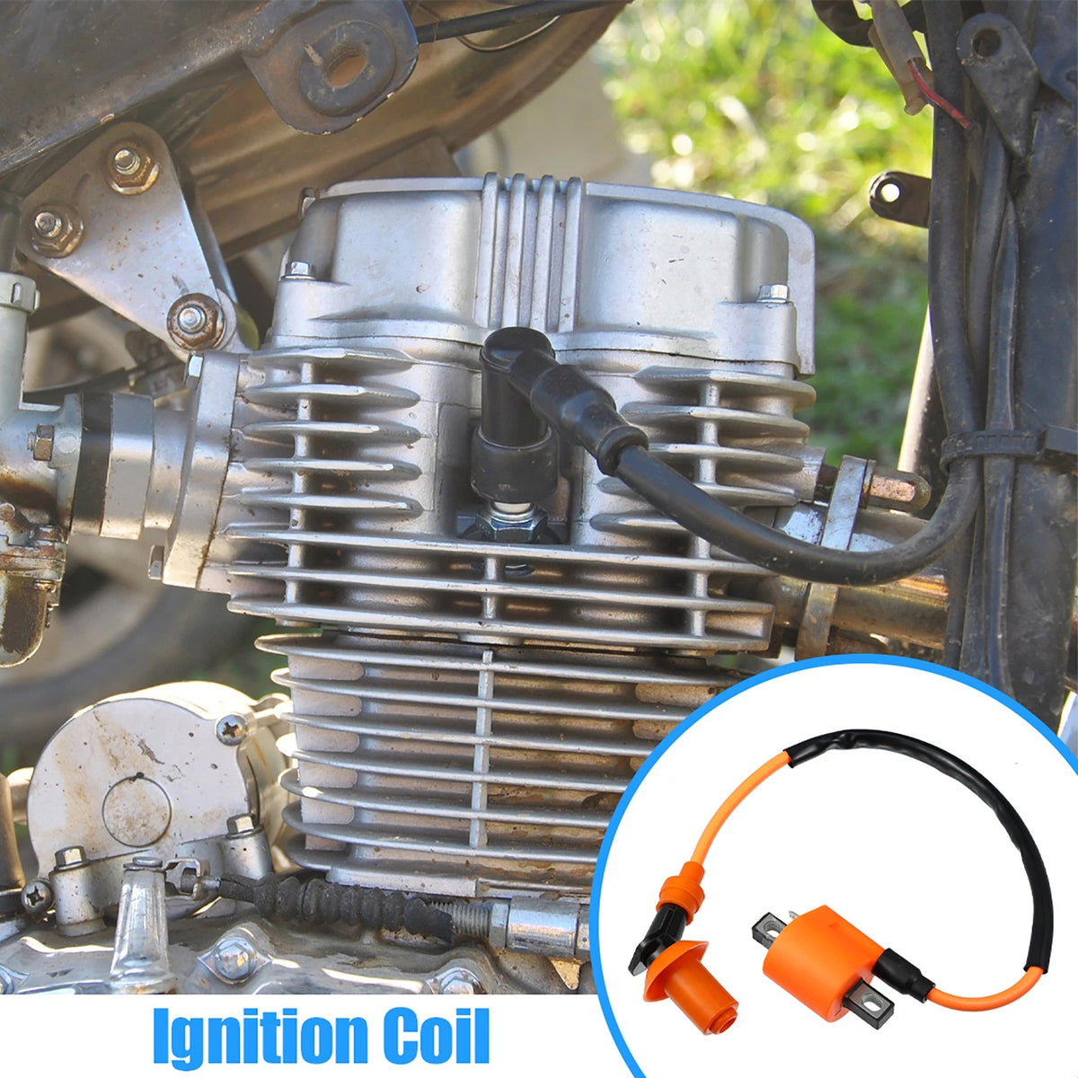 Ignition Coil Replacement for Honda CG 125 150 200 250 ATV Dirt Bike (2005–2020)