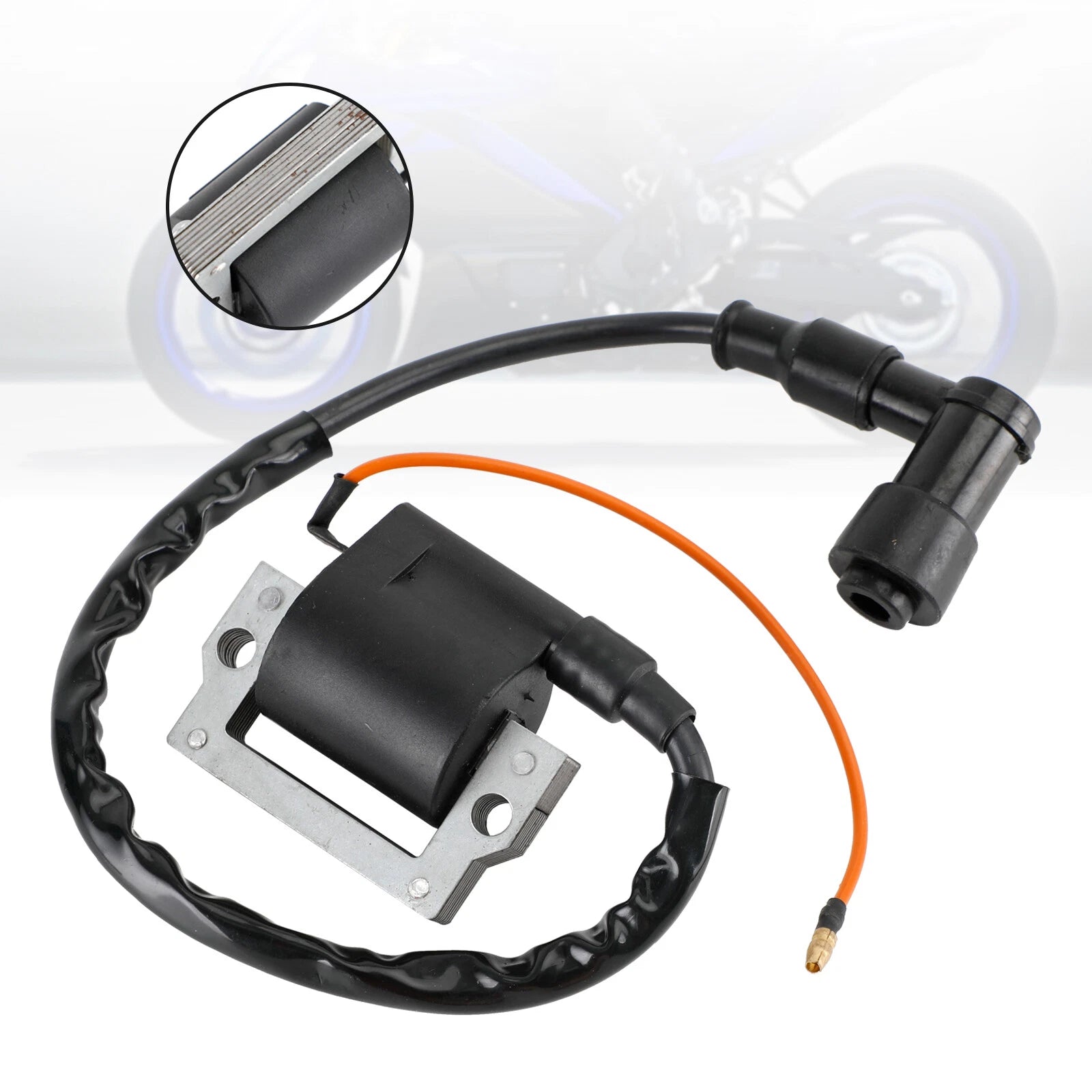 Ignition Coil for Yamaha LB50 LB80 DT80 DT100 DT125 DT175 MX100 TT250 (1980–1999)