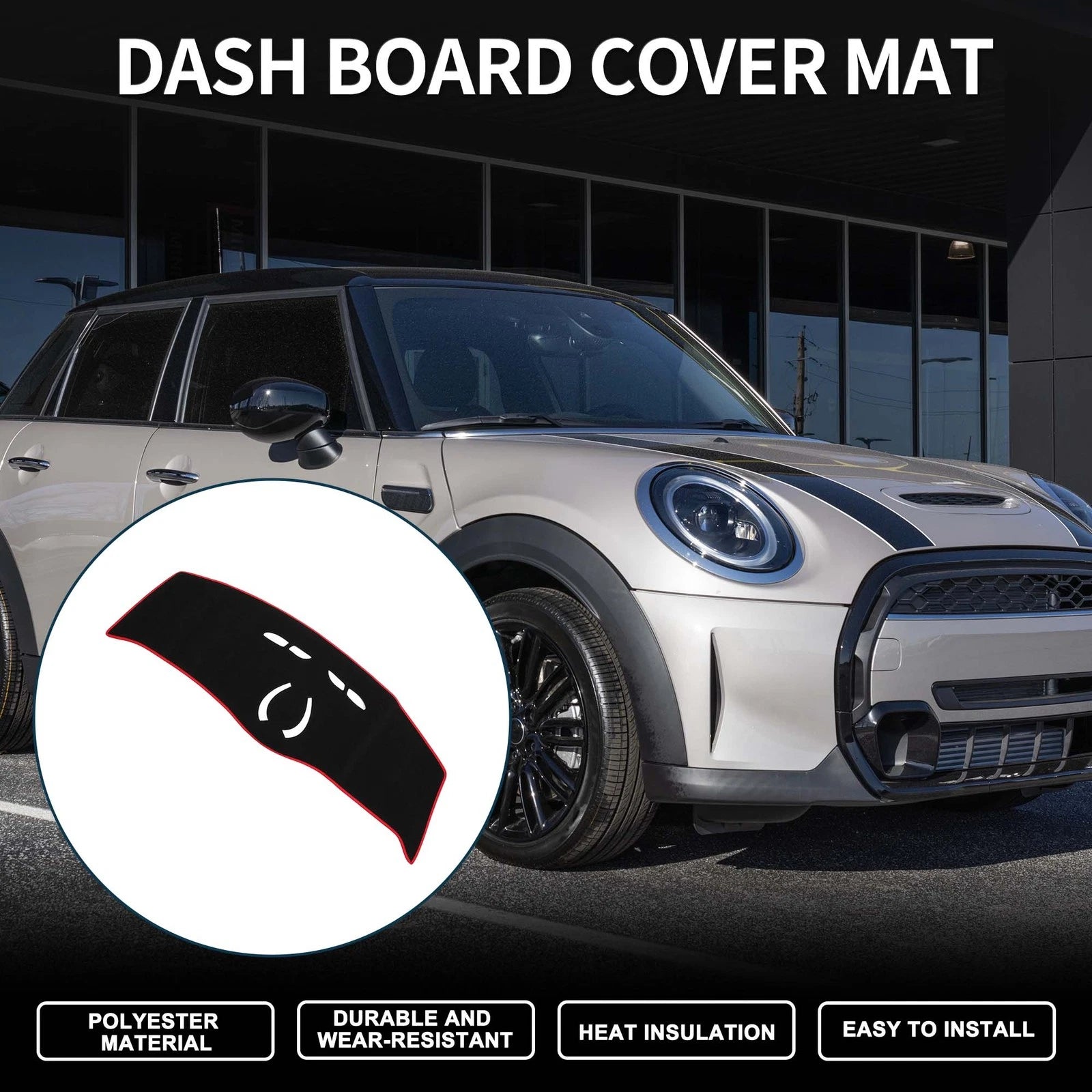 Dash Cover Mat Replacement for BMW Mini Cooper (MINI) F55 F56 2014–2024
