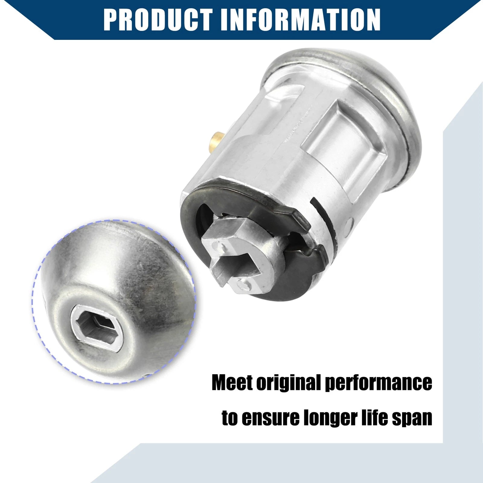 Ignition Lock Cylinder Door Lock Key Set for Ford Transit Connect (2010–2013)