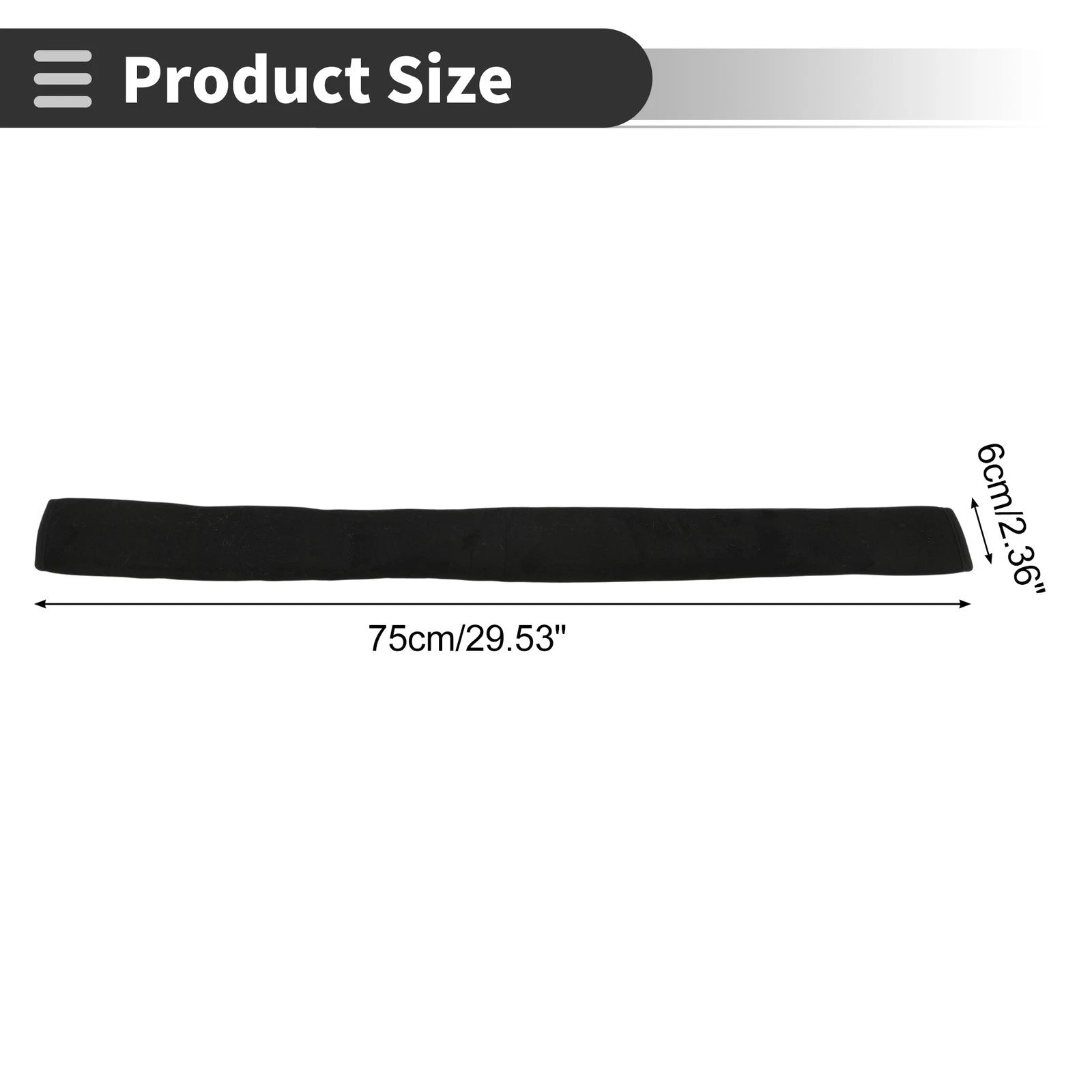 Seat Belt Cover Pad for Universal Fit (75cm)