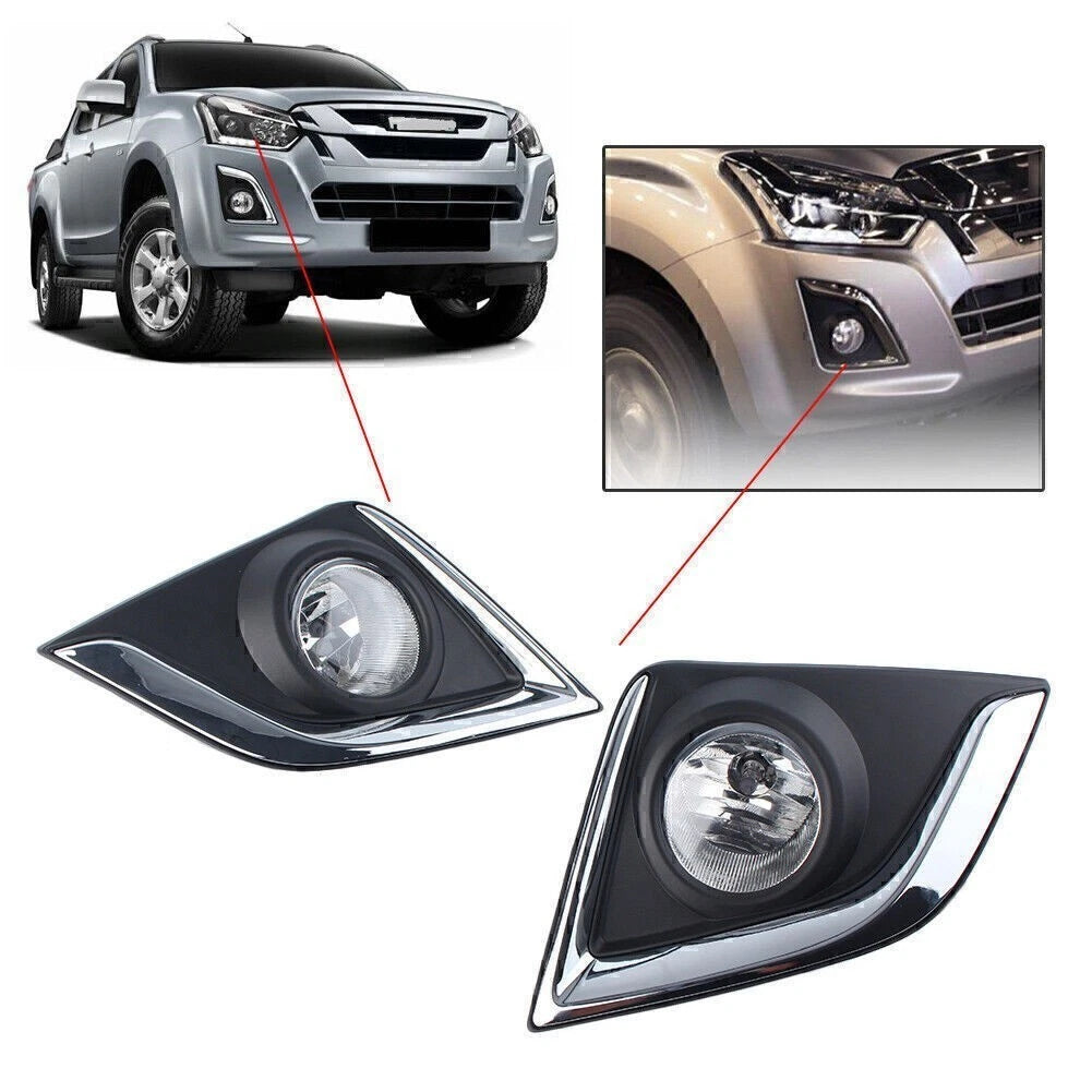 Fog Lamp Cover for Isuzu D-Max (2016)