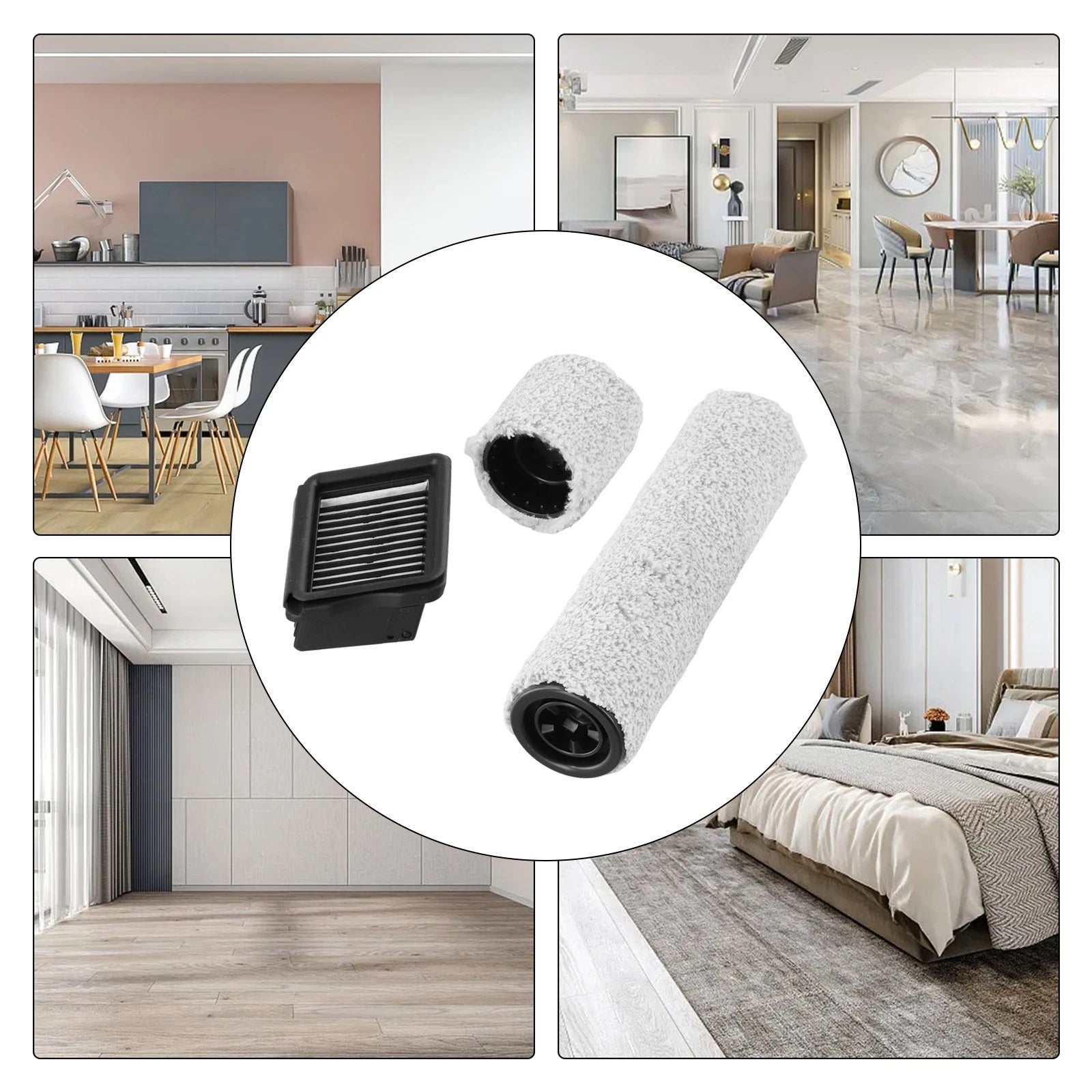 Filter Brush Roller for Eureka NEW630 (Wet & Dry Vacuum Cleaner)