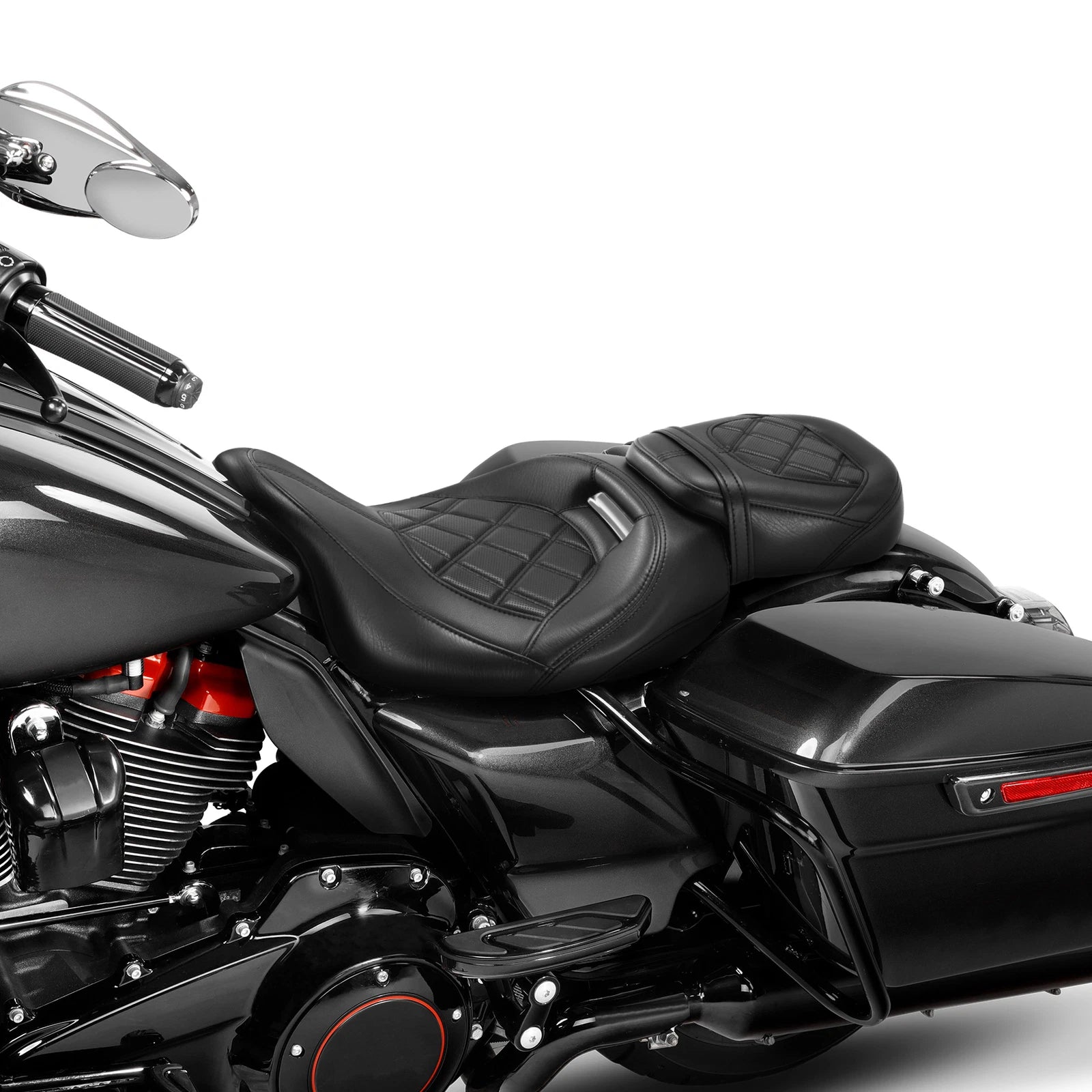 Rider Driver & Passenger Seats for Harley Electra Glide (2009–2023)