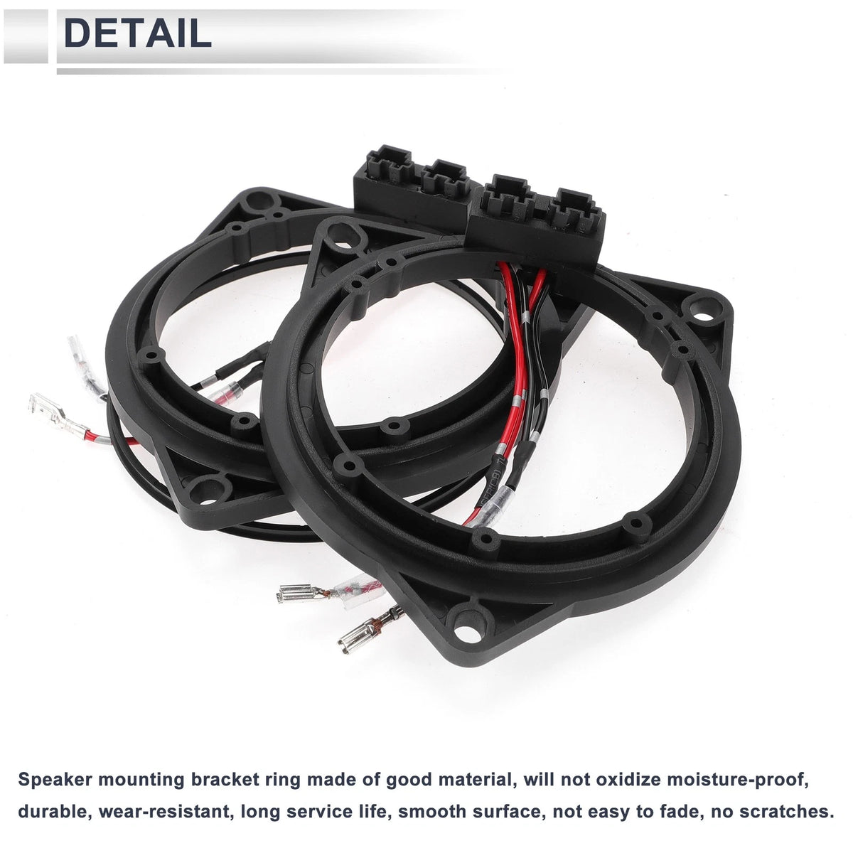 Set of 2 Speaker Spacer Rings for BMW 3.5"