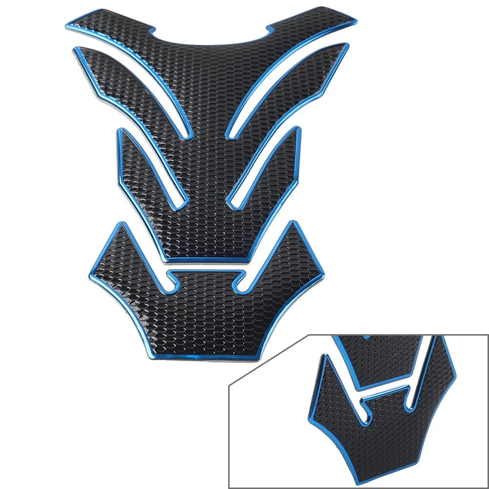 Motorcycle Oil Fuel Tank Pad Cover Guard Protector Decal Sticker Grip