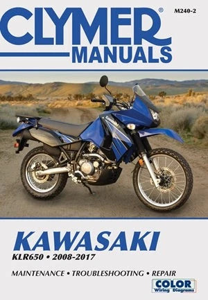 Clymer Service Repair Manual for Kawasaki KLR650 (2008–2017)