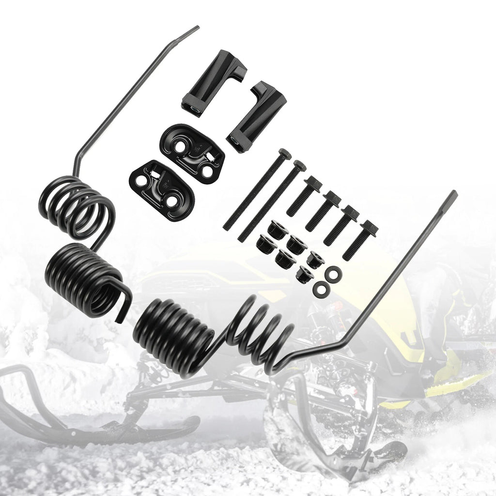 Spring Style Rail Mount Ice Scratchers 860201728 for Ski-Doo 600 650 800 850 T9 (2010–2023)