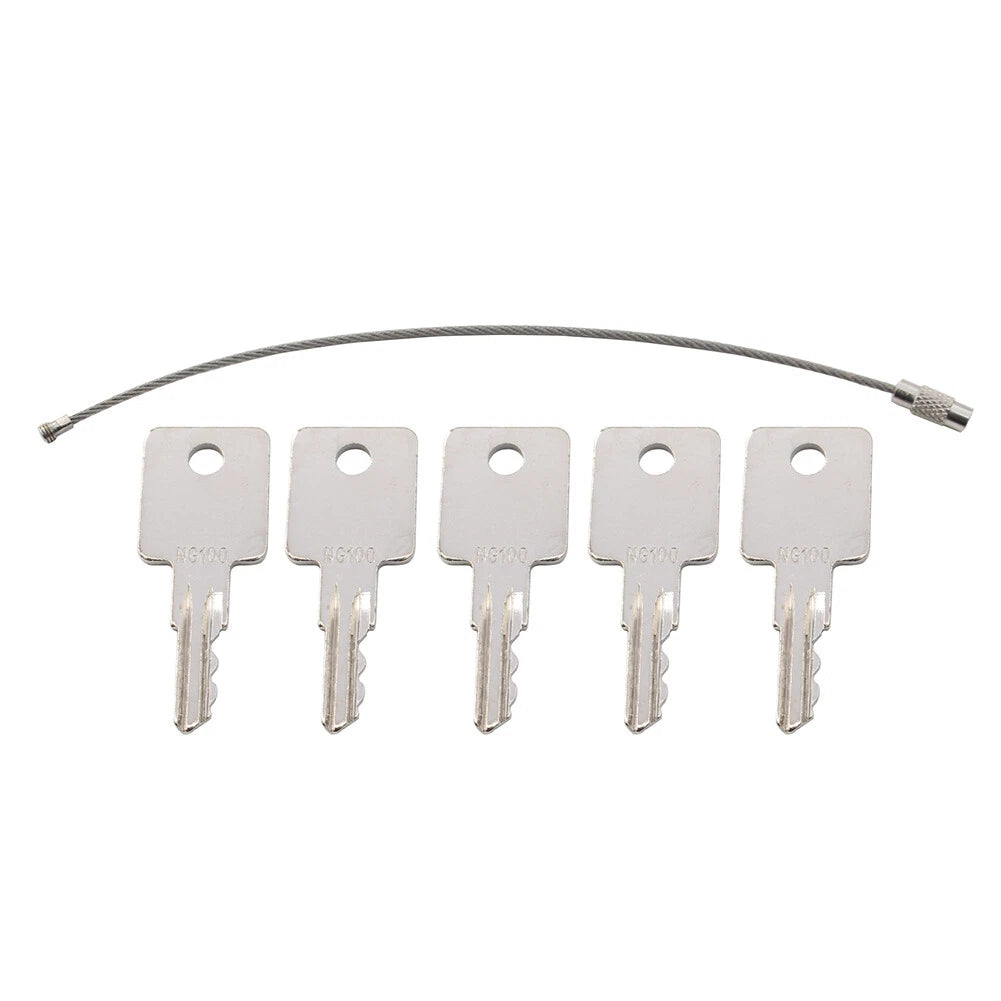 5PCS Ignition Key for Heavy Equipment (NG100)