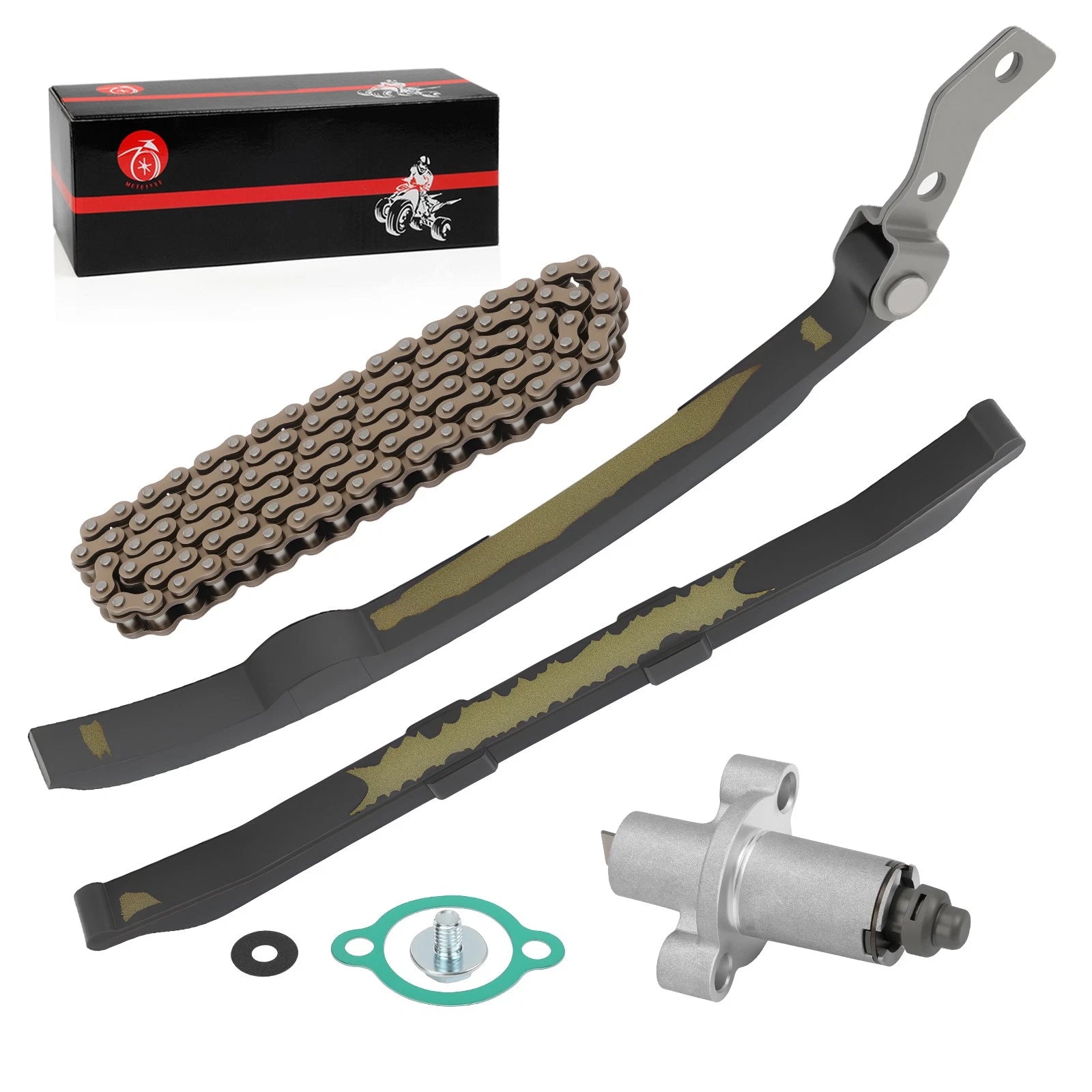 Cam Timing Chain Tensioner Guides Kit for Yamaha Moto 4 200 225 250 (1985–1995)