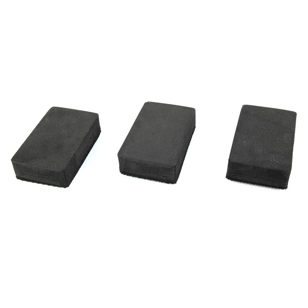3Pc Car Clay Bar Pad Sponge Block Cleaning Tool for