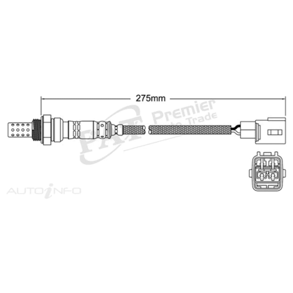 LH Pre Cat O2 Sensor for Lexus LS430 (2000–2006) 3UZ-FE V8 4.3L