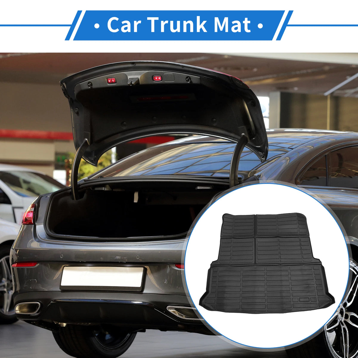 Cargo Liner Rear Trunk Mat for Toyota Grand Highlander (2024–2025)