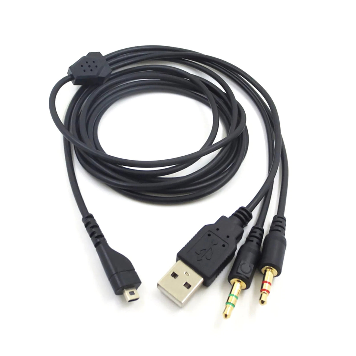 3X 6.56ft USB OFC Audio Cable for SteelSeries Arctis 3/5/7/Pro