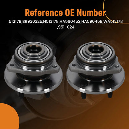 Front Wheel Hub Bearing Assembly for Jeep Liberty (2002–2005) 513178 951-024