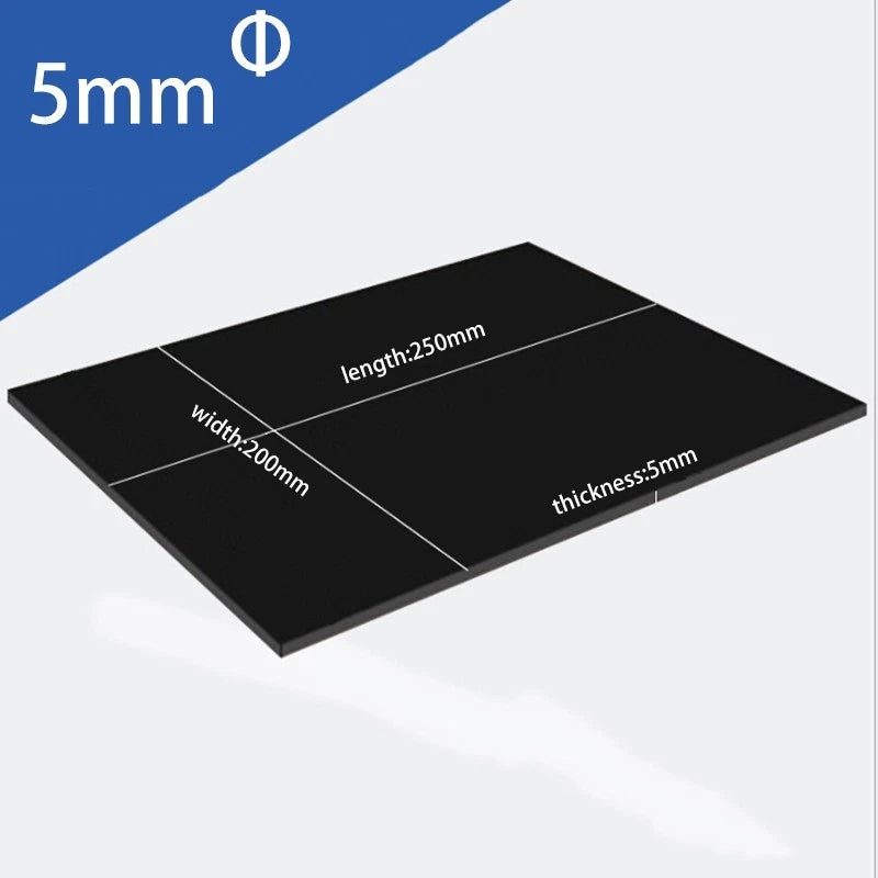 Thick ABS Plastic Sheet 1-5mm for DIY Vacuum Forming