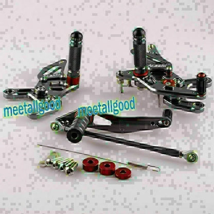 Adjustable Rearset Footpegs Set for Yamaha YZF R1 (2009–2011)