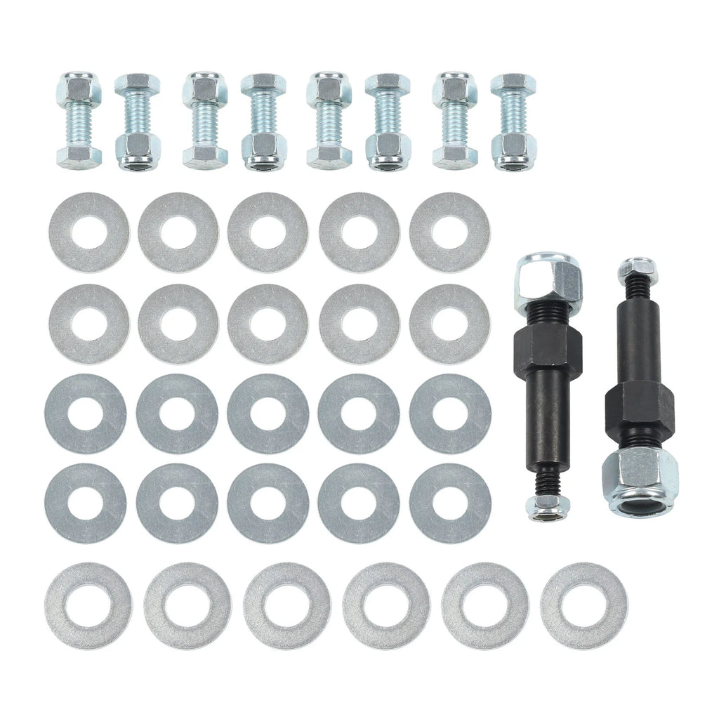 Front Shocks & Relocation Kit Bolt On Brackets for Chevy GMC S10 (1982–2004)
