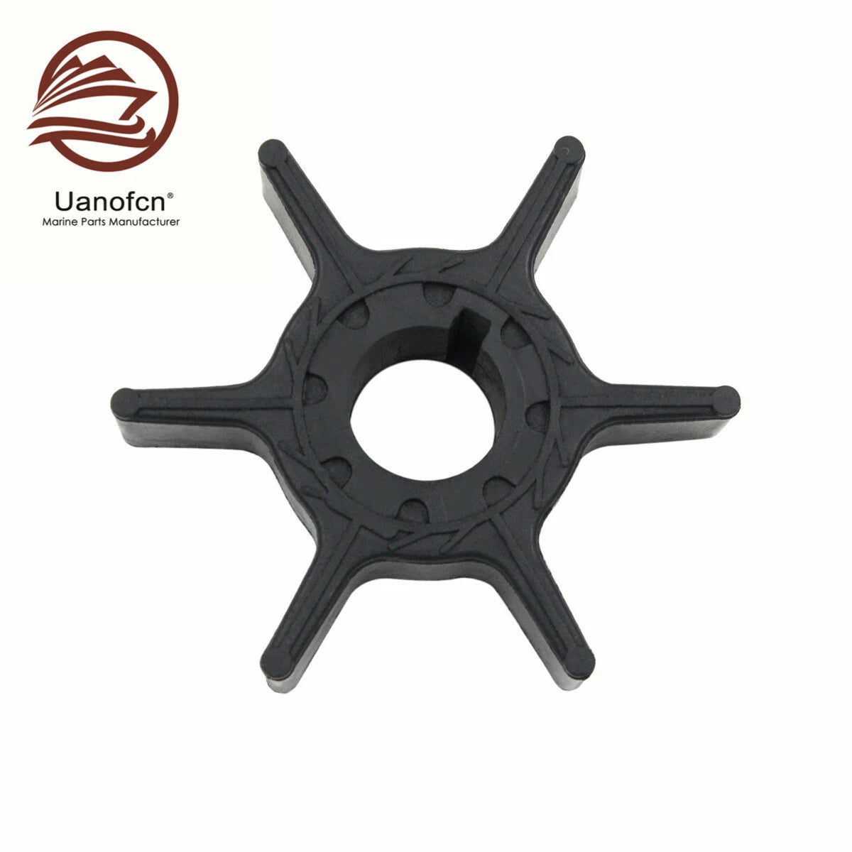 Water Pump Impeller for Yamaha Outboard 8HP 9.9HP 15HP 20HP (63V-44352-01, 18-3040)