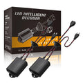 2X H7 LED Headlight Bulbs for