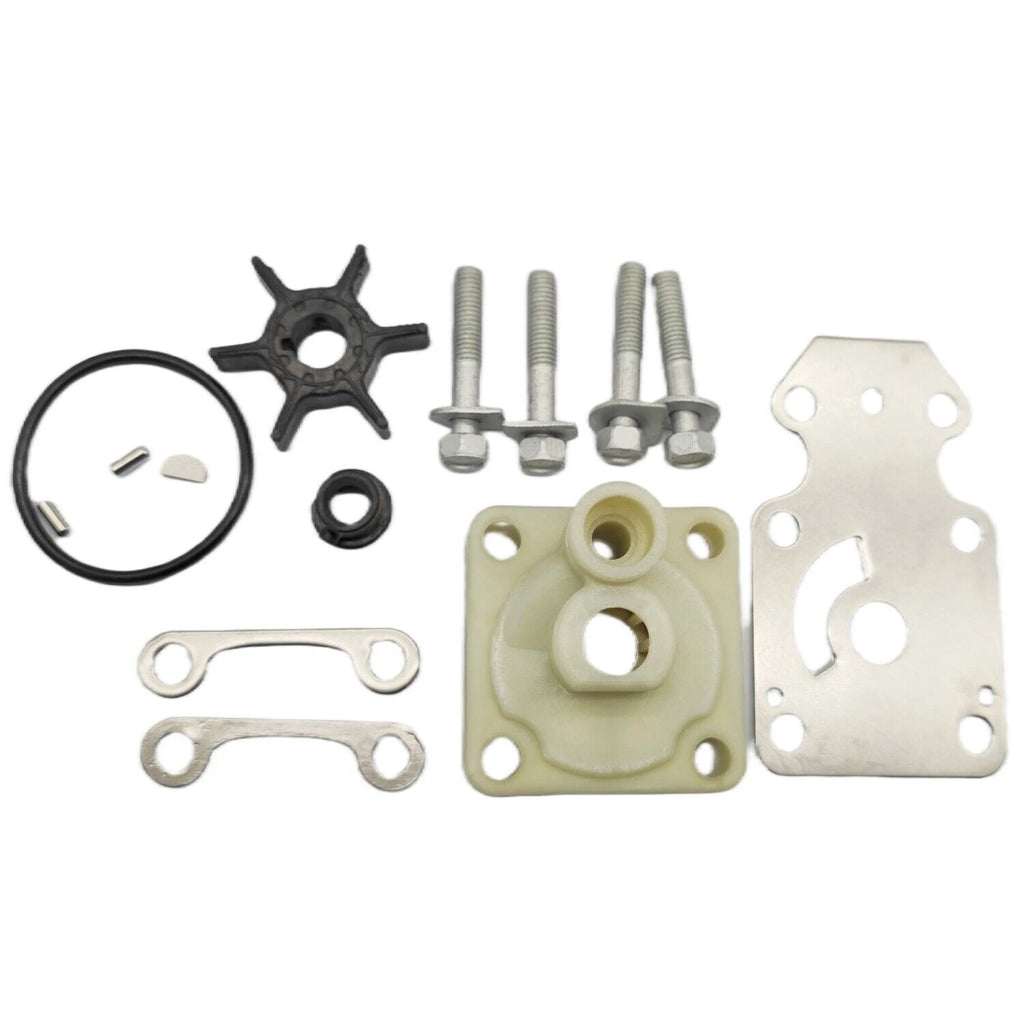 Water Pump Impeller Repair Kit for Yamaha Outboard F15C F20B F9.9H (15-20HP) 6AH-W0078