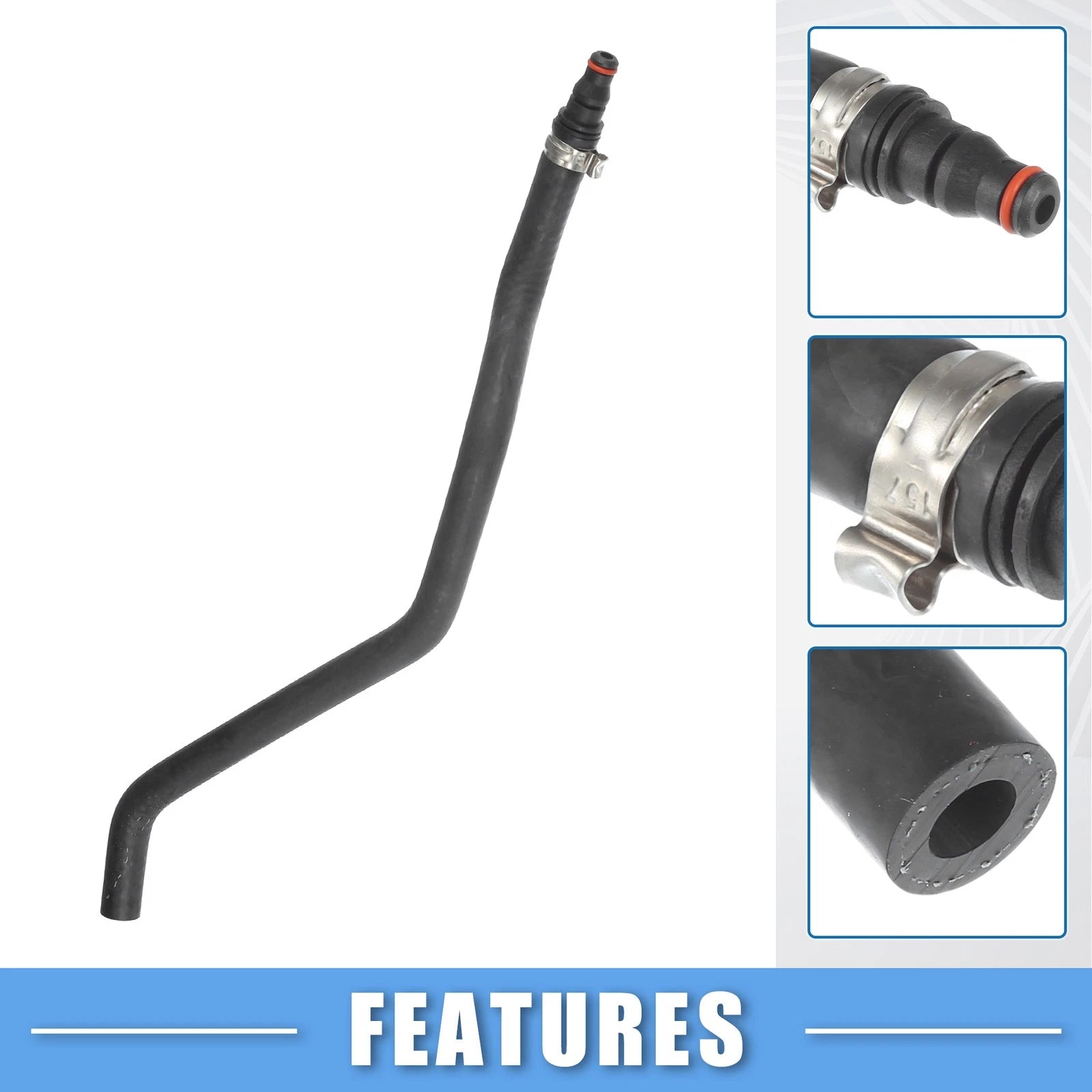 Radiator Coolant Hose OEM Replacement for Mercedes-Benz CL550 4Matic (2007–2011)