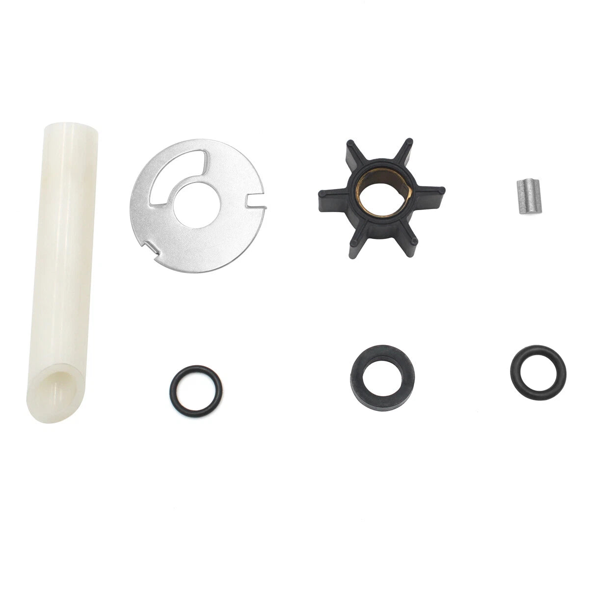 Water Pump Impeller Kit for Mercury 4-9.8 HP Outboard (0.456", 89981Q1)