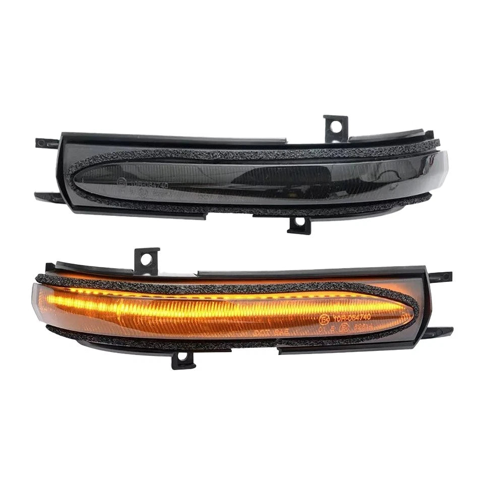 Smoke LED Side Mirror Turn Signal Lights for Honda Accord Hybrid Acura TSX (2004–2008)