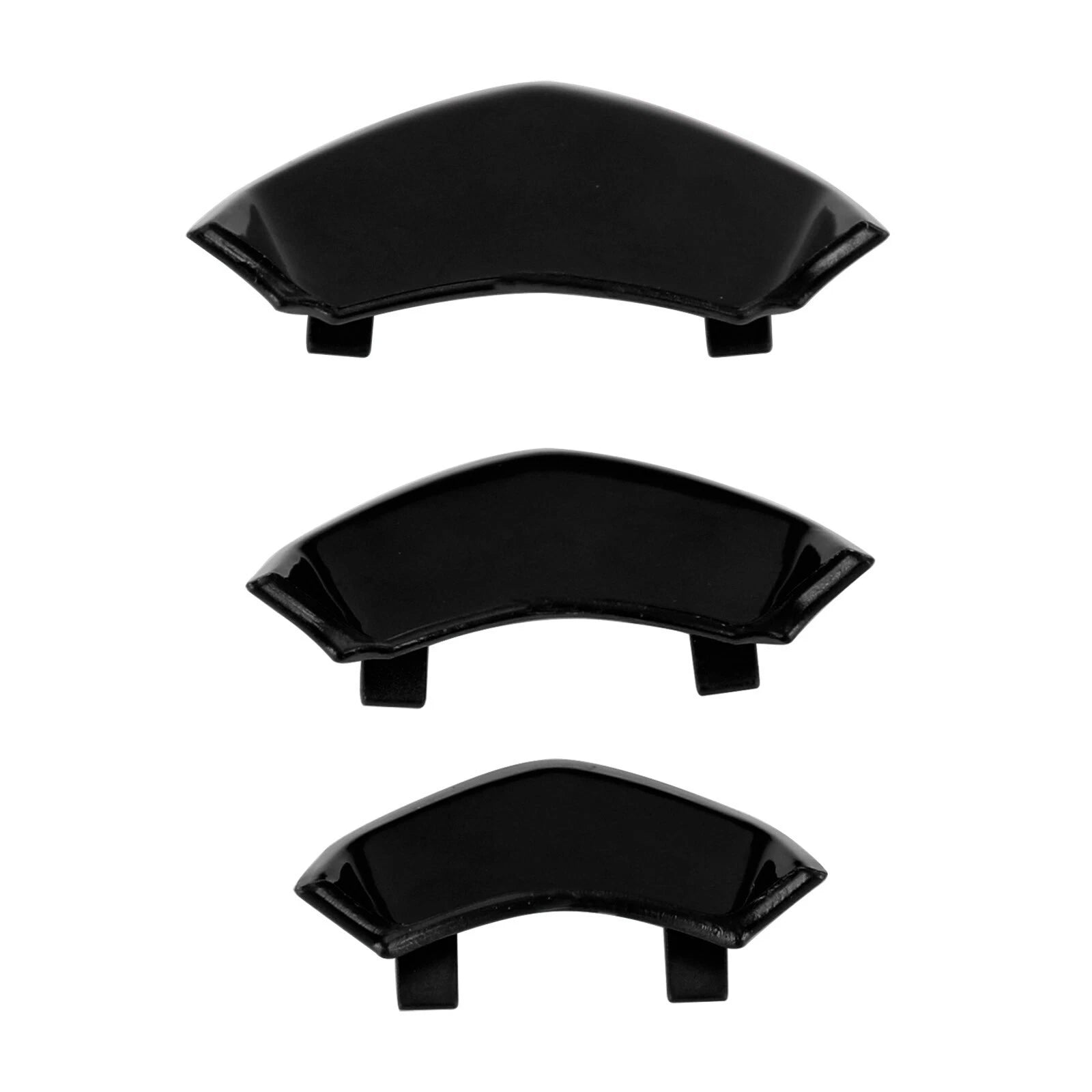 Front Decorative Horn Cover for Vespa Sprint Primavera 125/150 (2014–2021) Black T9