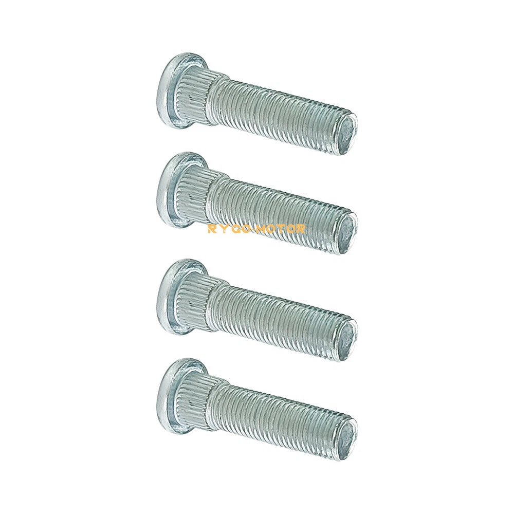 4x Wheel Studs for Polaris Ranger Sportsman Scrambler (300–900)