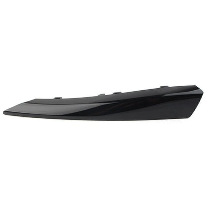 Front Left Bumper Grille Insert Cover Trim for Jaguar XF (2012–2015) Black