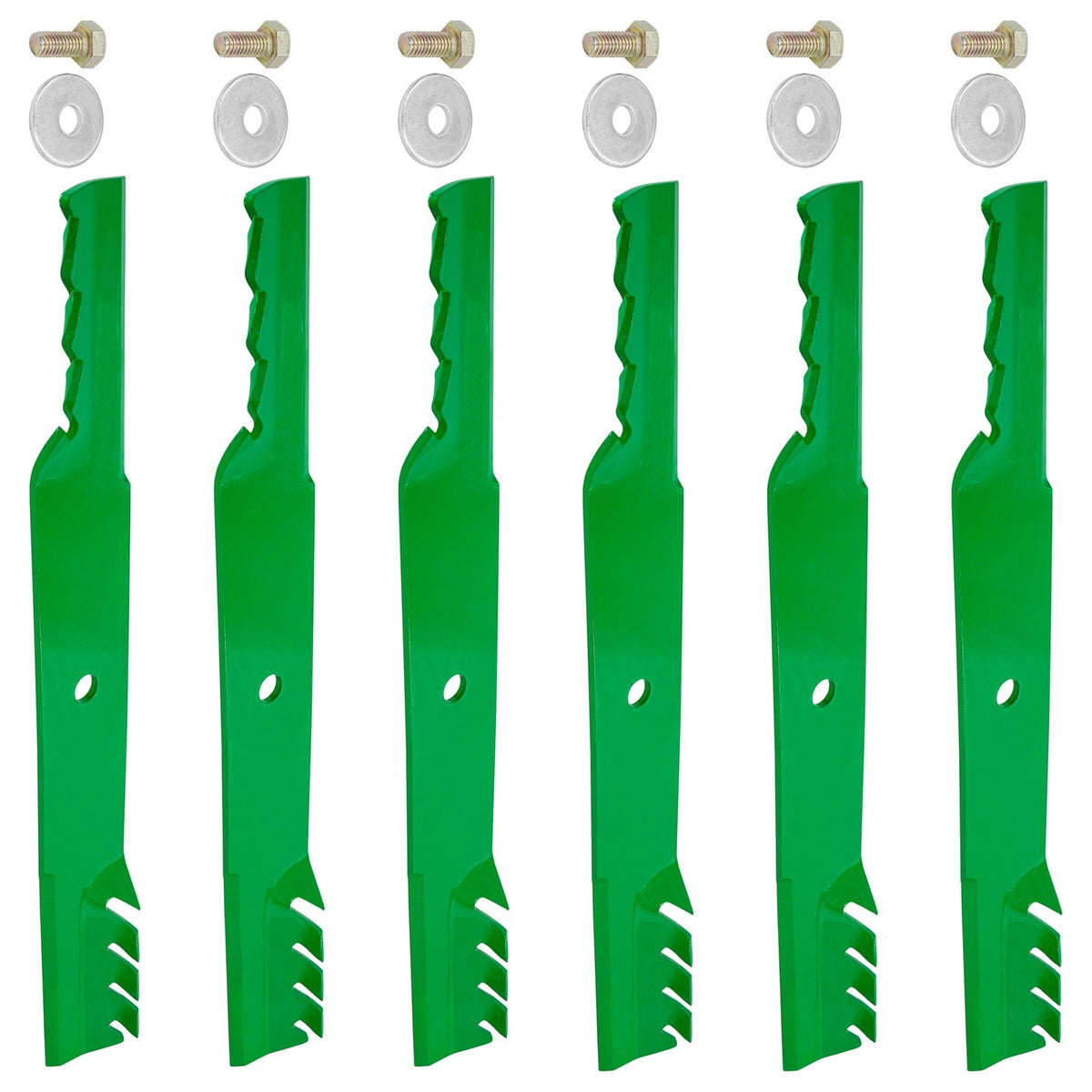 60 Inch Deck Blade with Bolt Replacement for Hustler 60in (2015–2022)