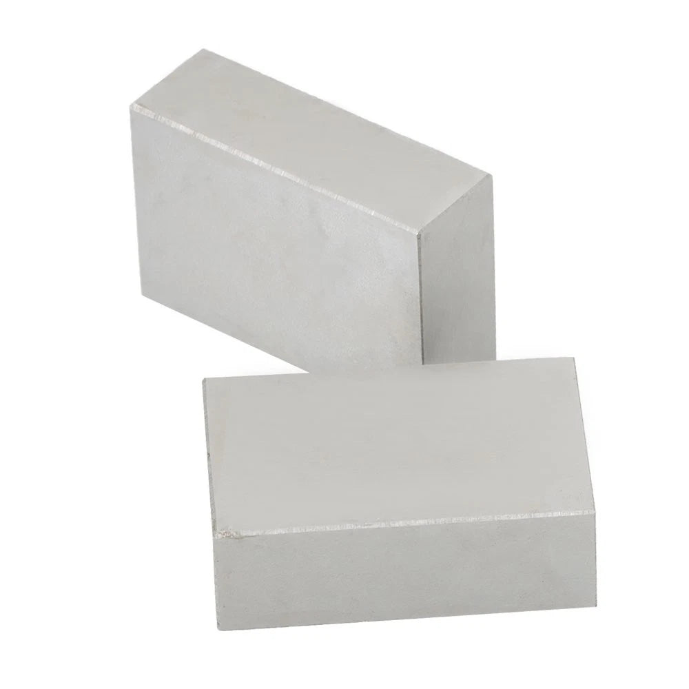 Set of 2 Precision Matched Block for Milling Machine No Holes