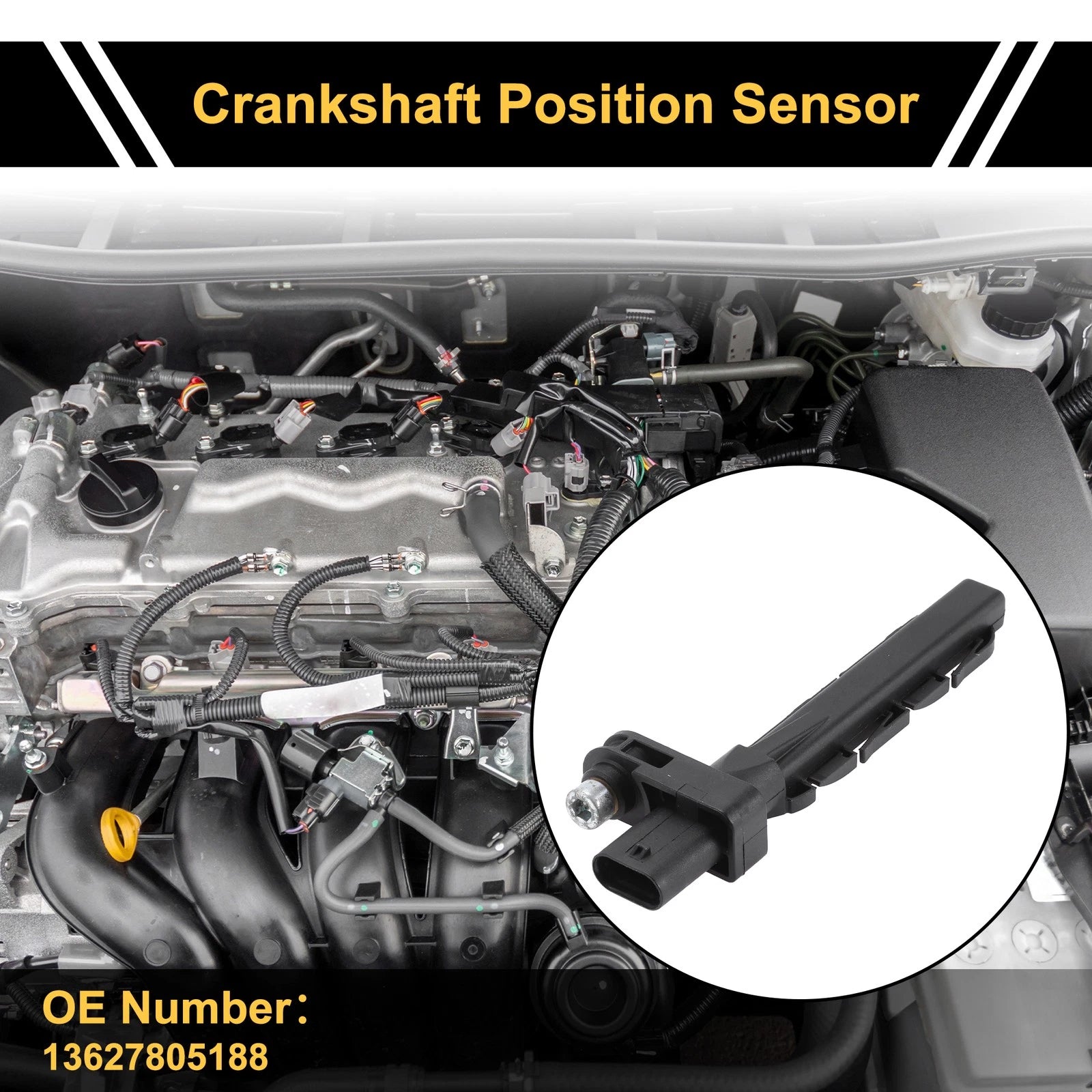 Crankshaft Position Sensor Replacement for BMW 3 Series E90 2004–2011