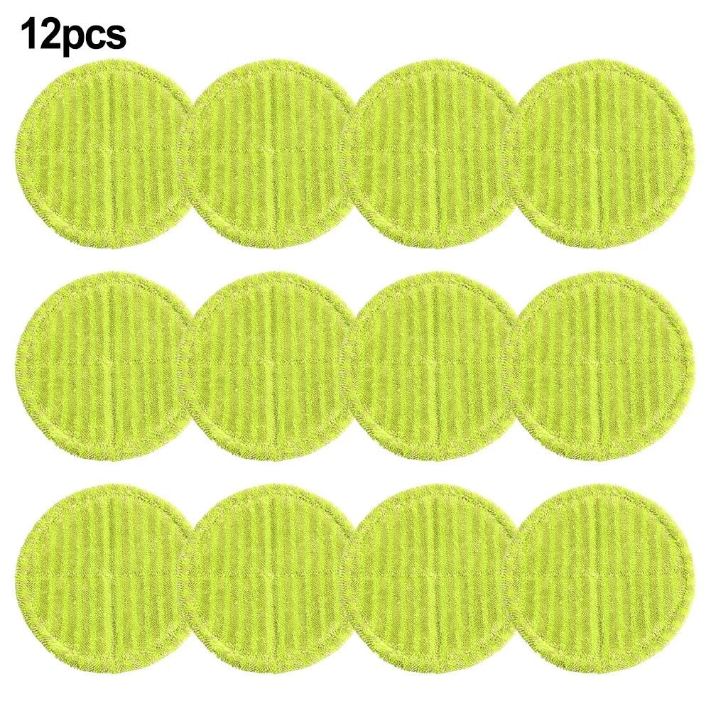 Round Green Mopping Cloth for Electric Mop (16cm) Replacement Part
