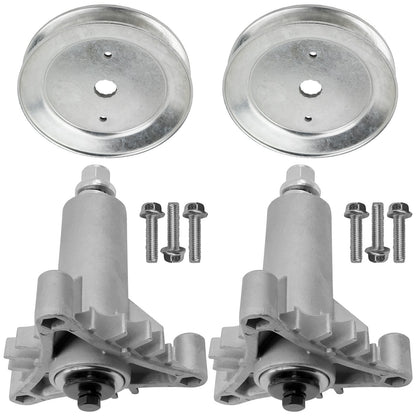 Deck Spindle and Pulley Replacement for Husqvarna CT130 LR110 LR12 (2008–2012)