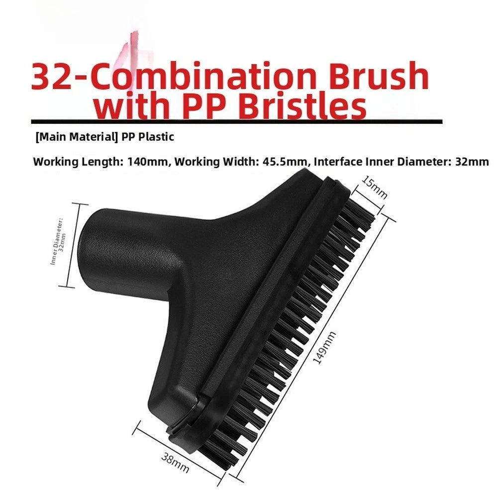 32mm Vacuum Wands Brush Head Floor Attachment for Multiple Models